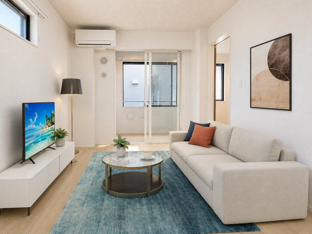 中央区都町に新築１LDKが完成しました！　　　　　　　　　　　　　　　　充実した魅力的な設備の新築アパートで気持ちの良い新生活を送りませんか？